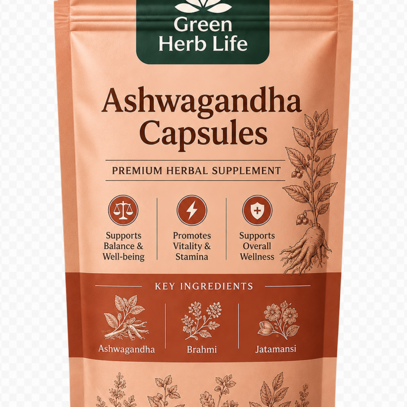 Ashwagandha Capsules(Withania somnifera)